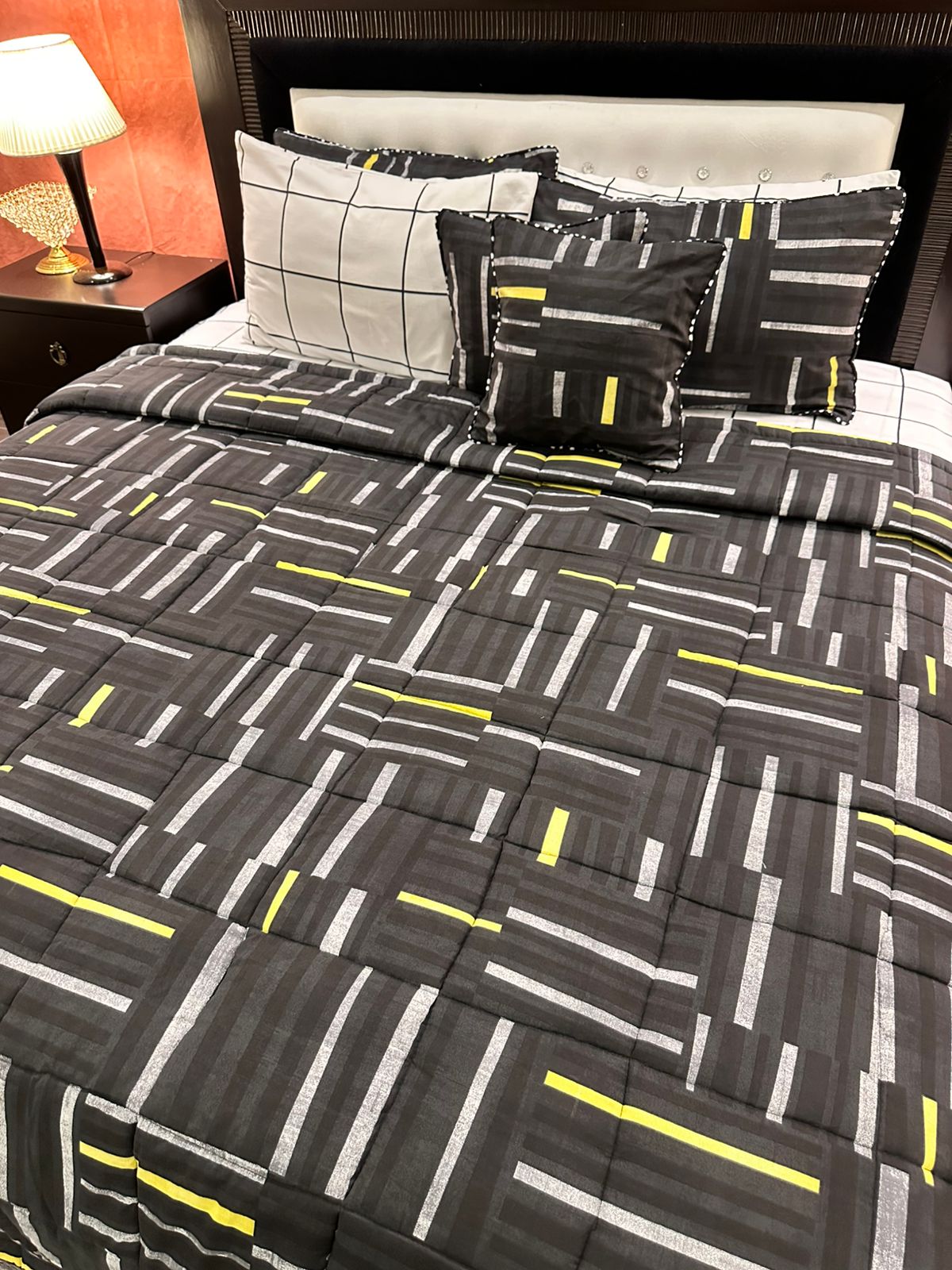 IV533 Cotton Comforter Set - Light Filling