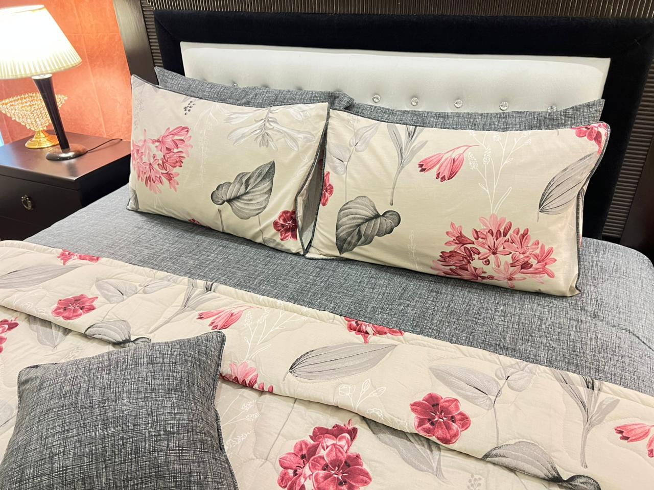 IV543 Cotton Comforter Set - Light Filling