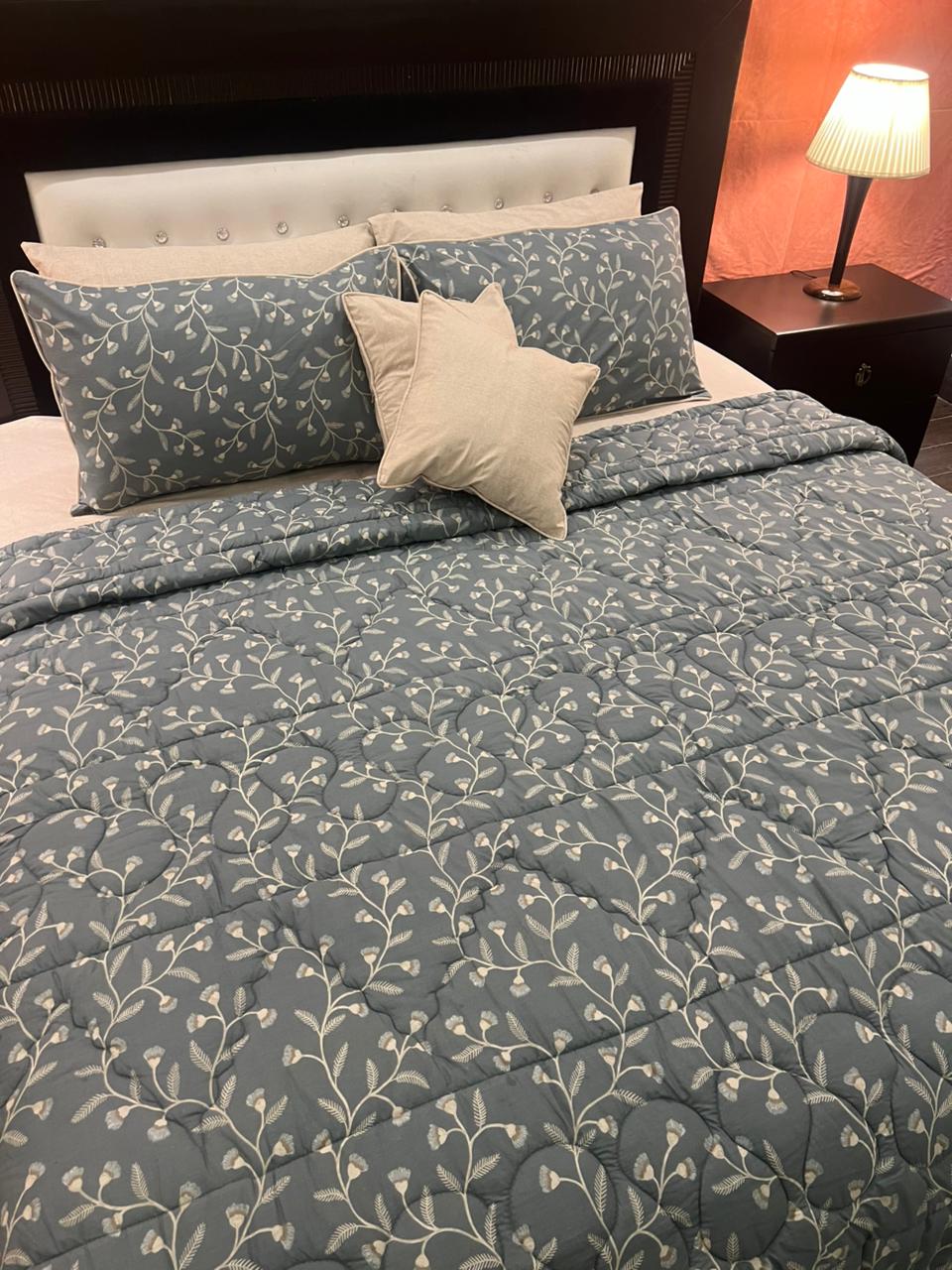 IV603 Cotton Duvet Cover Set - Without Filling