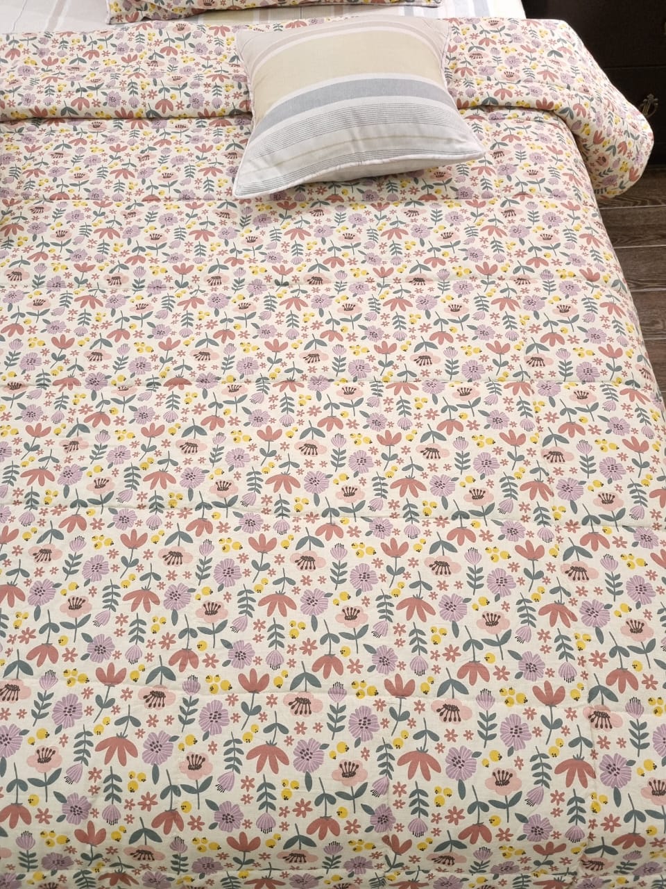 IV530 Cotton Comforter Set - Light Filling