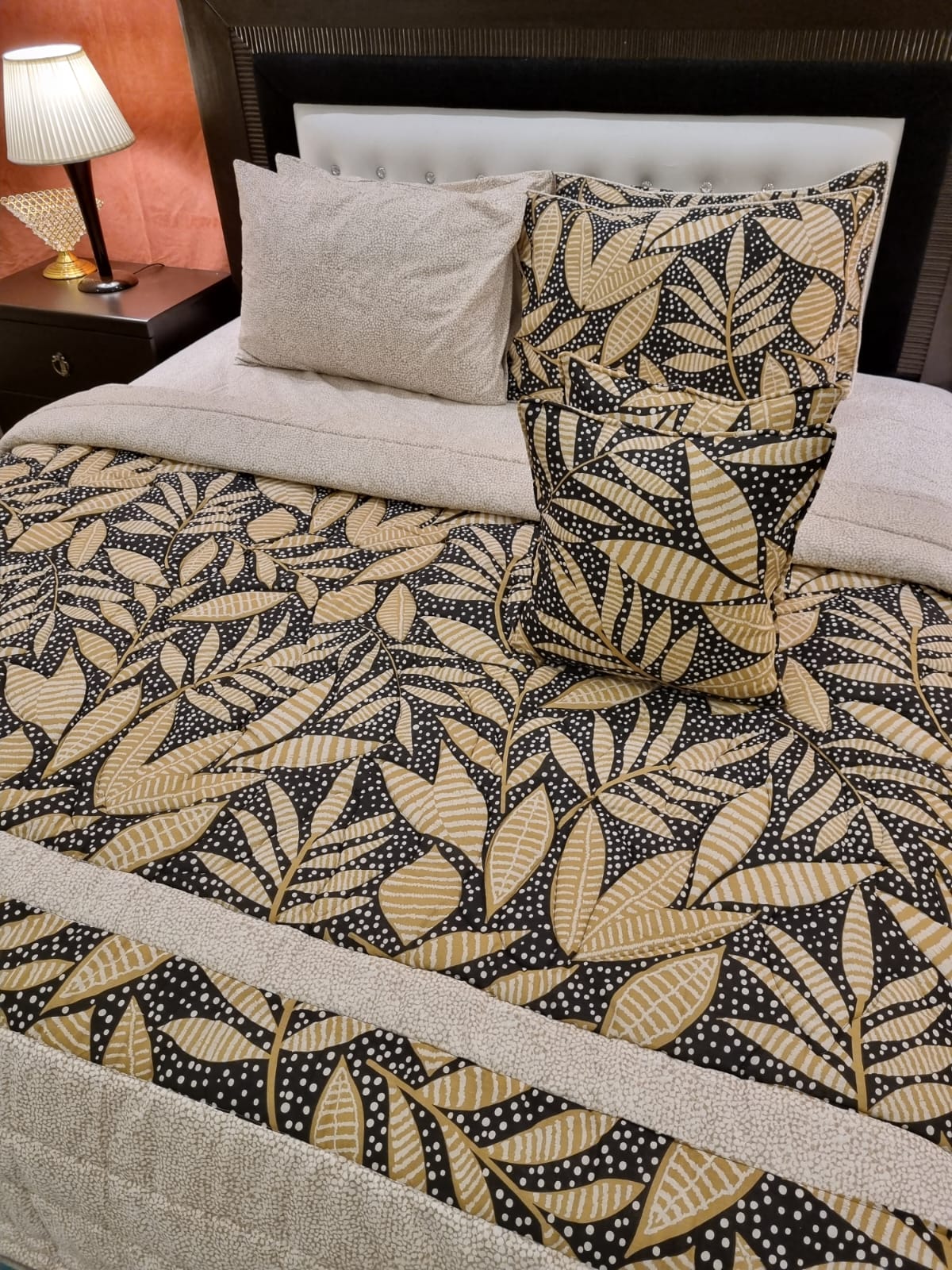 IV399 Cotton Comforter Set - Light Filling