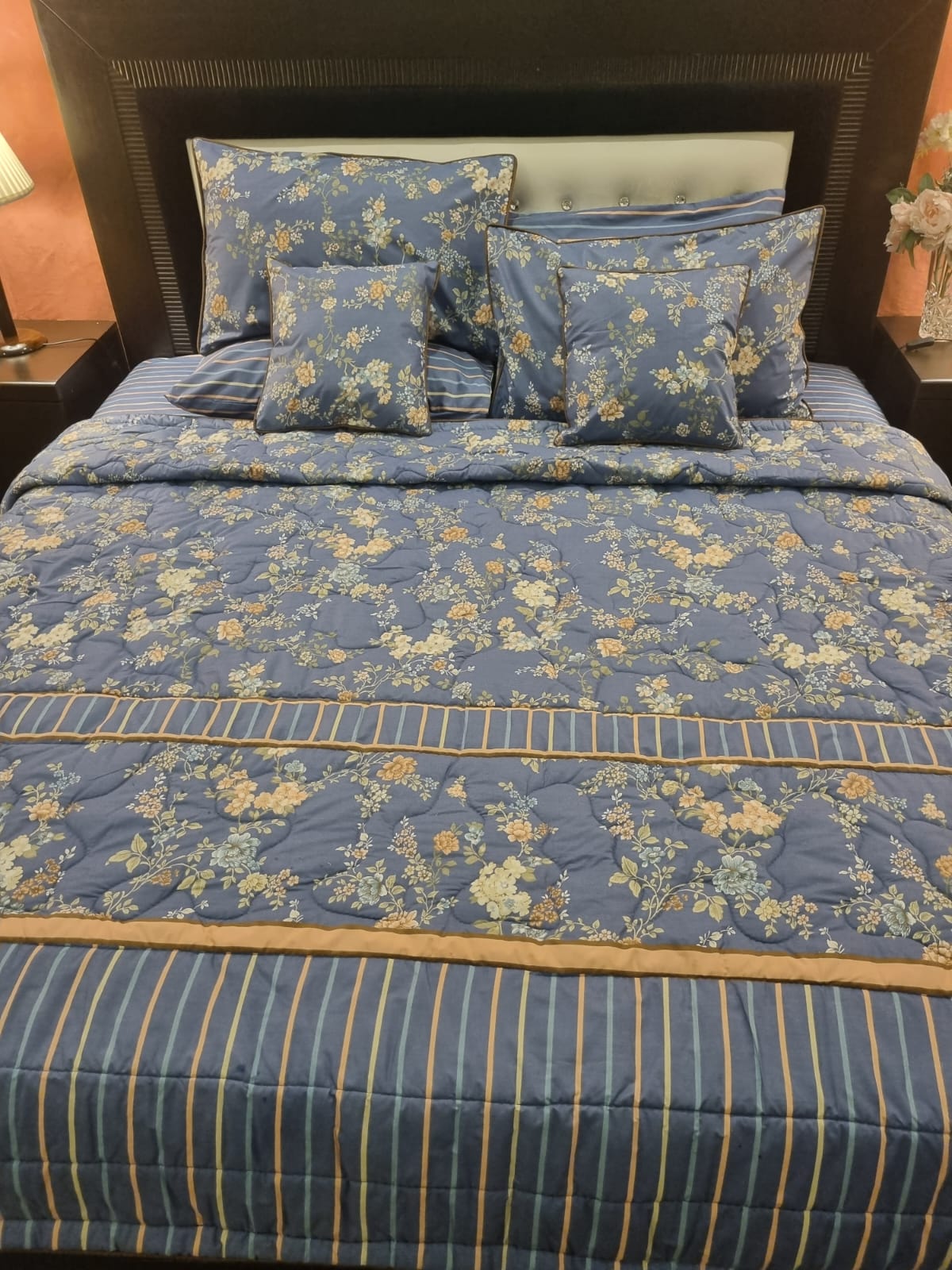 IV678 Cotton Comforter Set - Light Filling