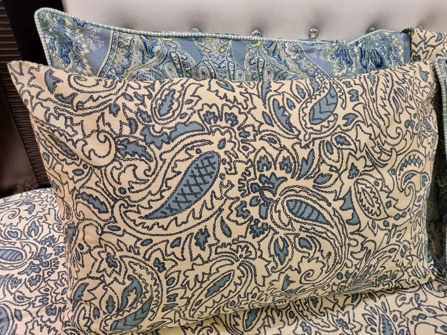 IV525 Percale Cotton Duvet Cover Set - Without Filling