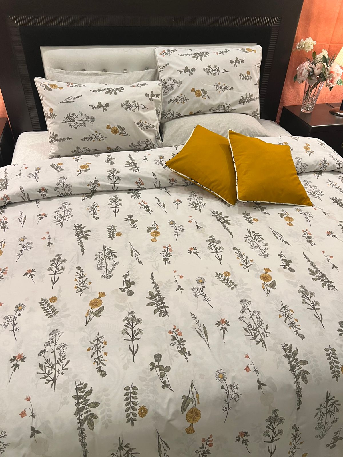 IV697 Percale Cotton Duvet Cover Set - Without Filling