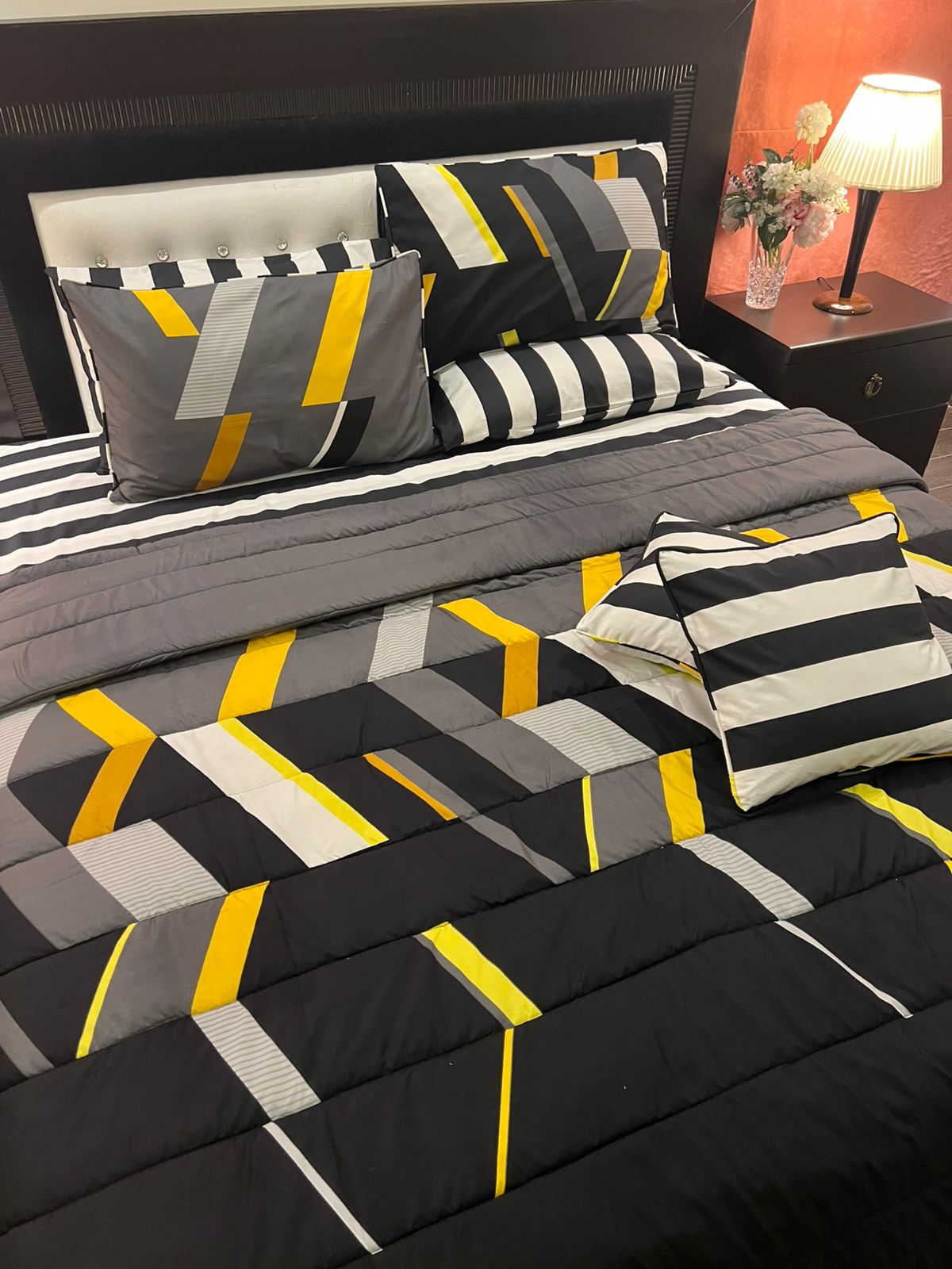 IV633 Cotton Duvet Cover Set - Without Filling