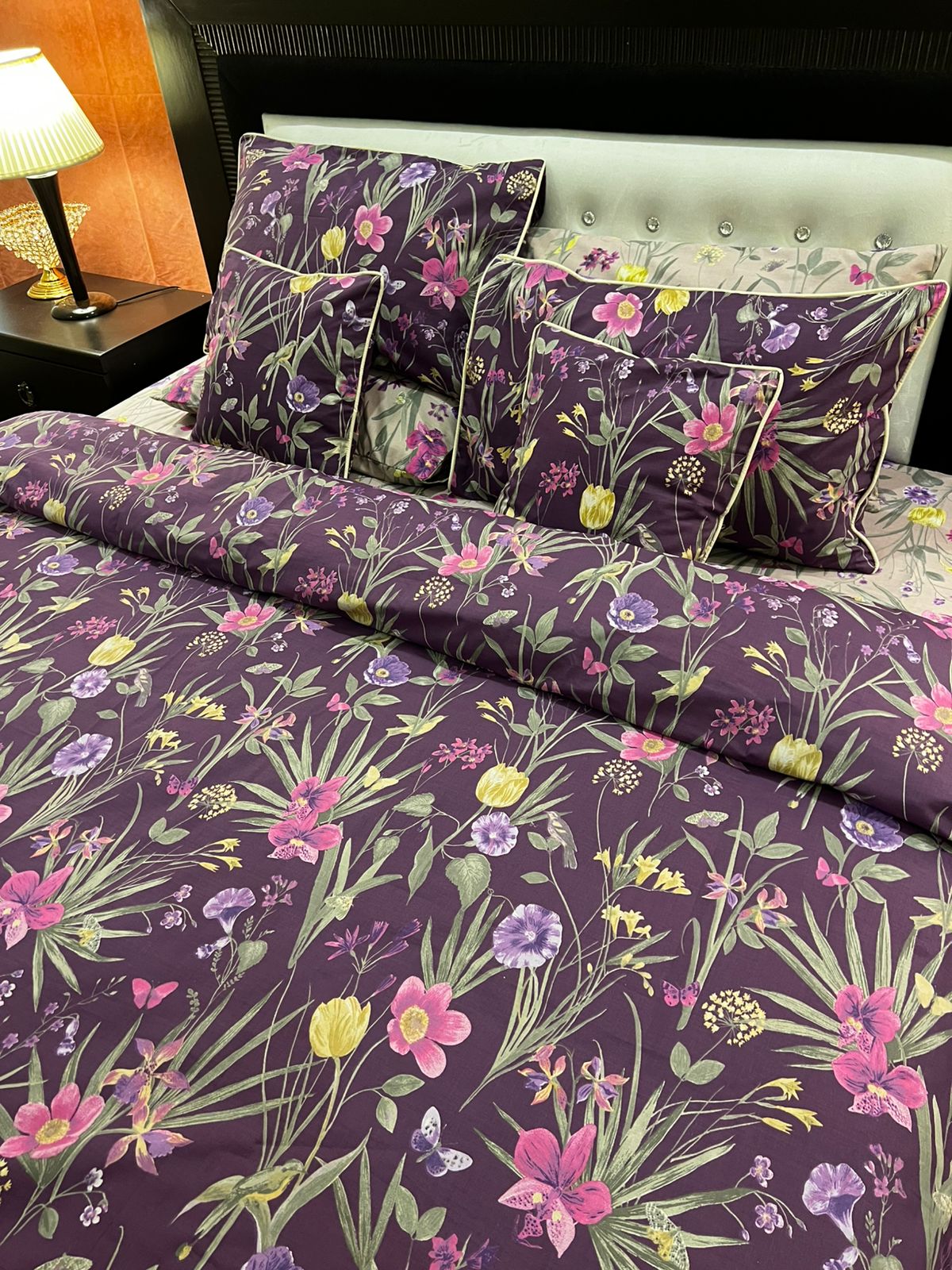 IV696 Cotton Duvet Cover Set - Without Filling