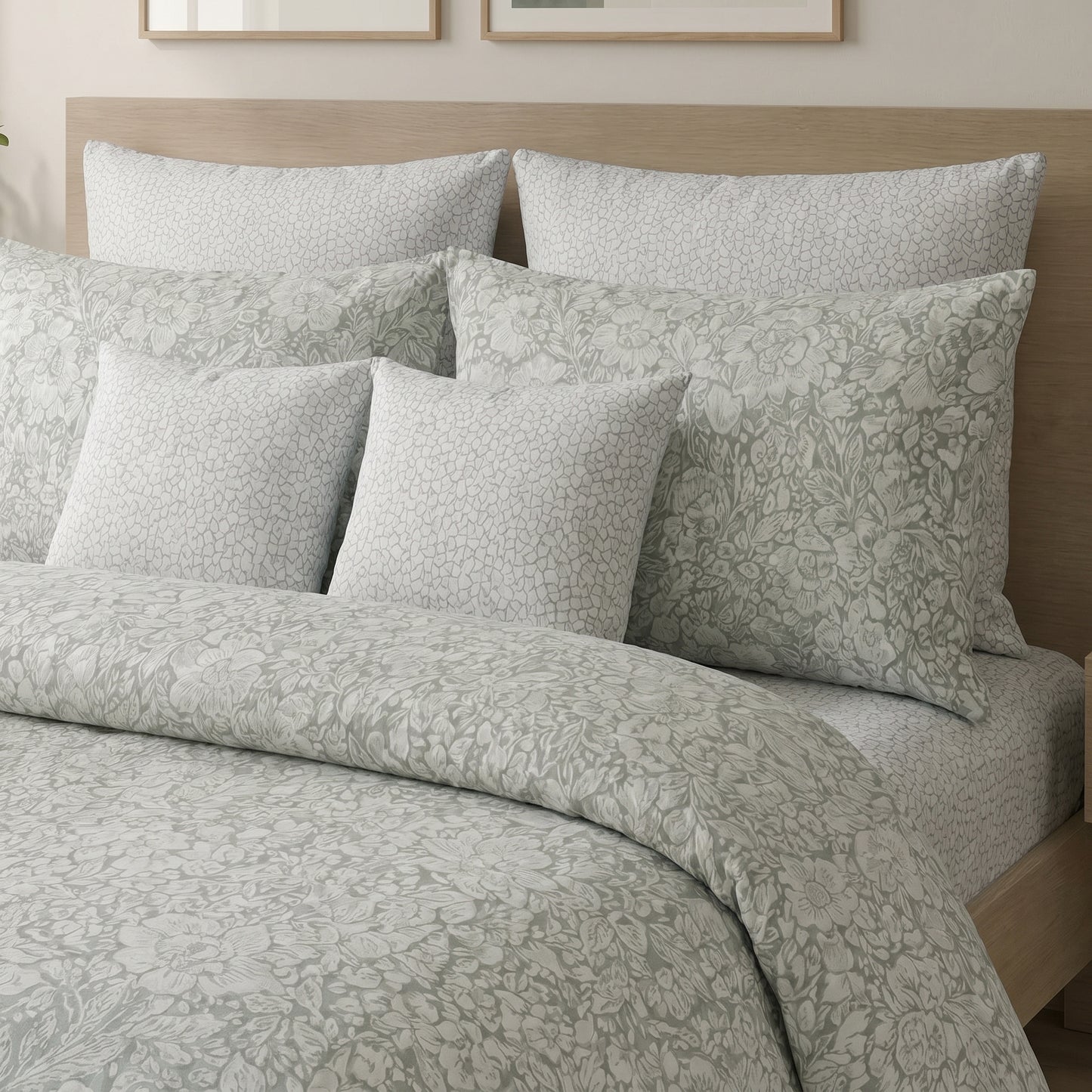 IV895 Cotton Comforter Set - Light Filling