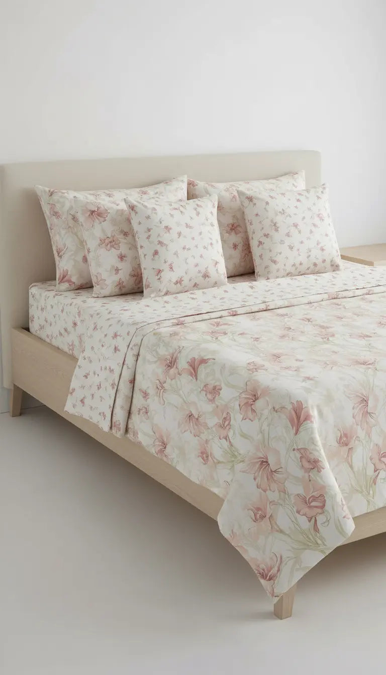 IV735 Cotton Duvet Cover Set - Without Filling