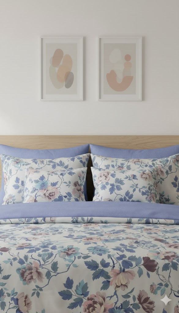 IV737 Cotton Duvet Cover Set - Without Filling