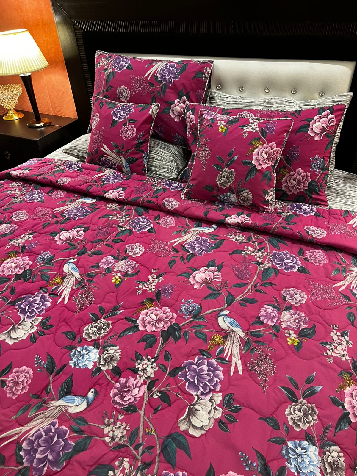 IV682 Cotton Comforter Set - Light Filling