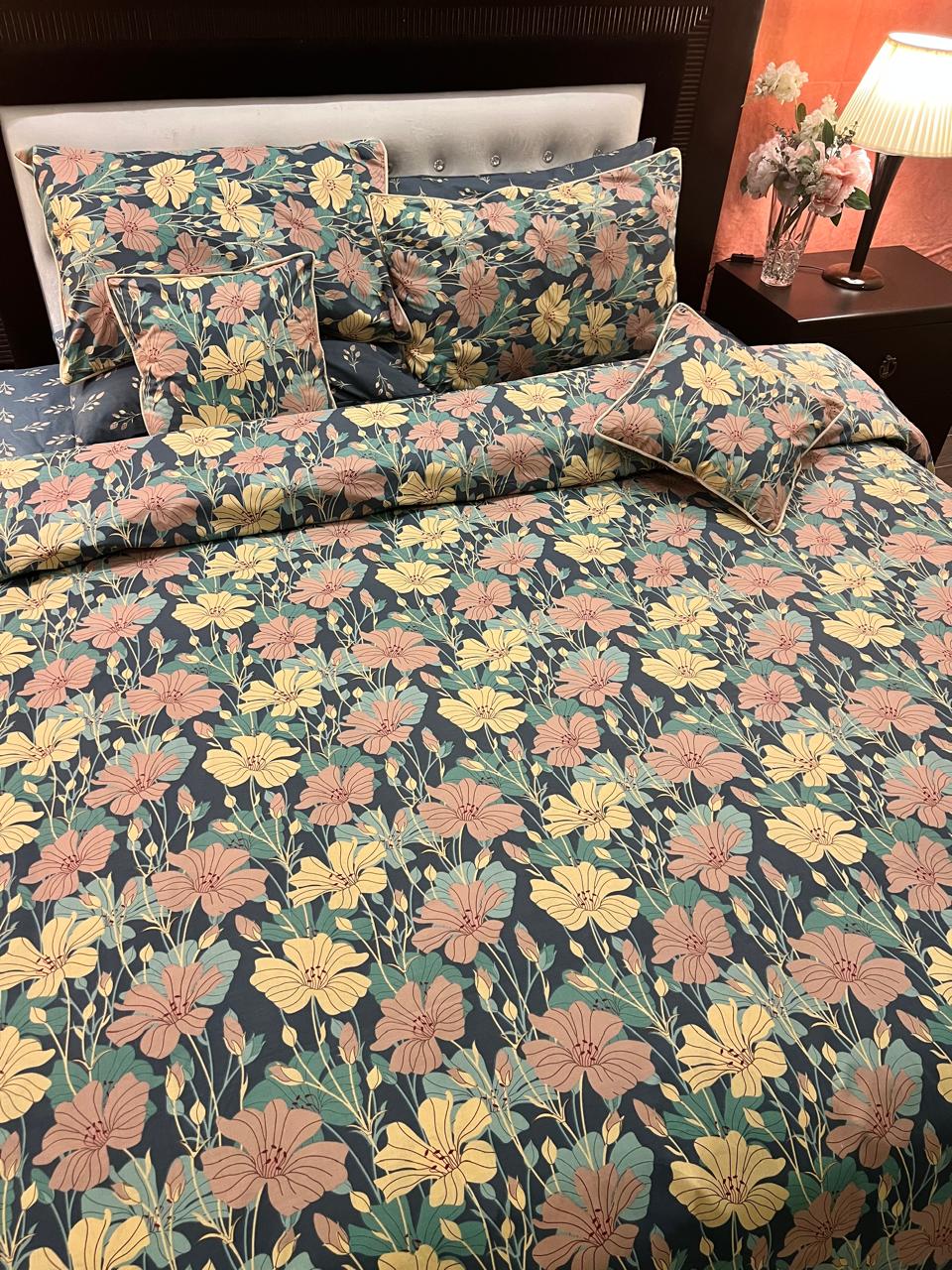 IV708 Cotton Duvet Cover Set - Without Filling