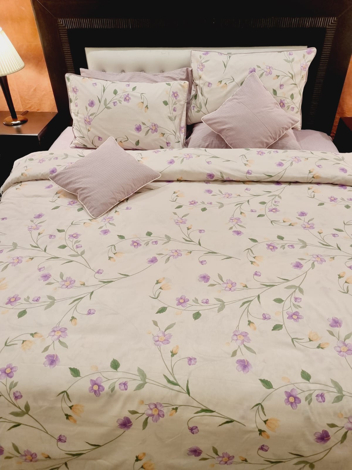 IV690 Cotton Duvet Cover Set - Without Filling