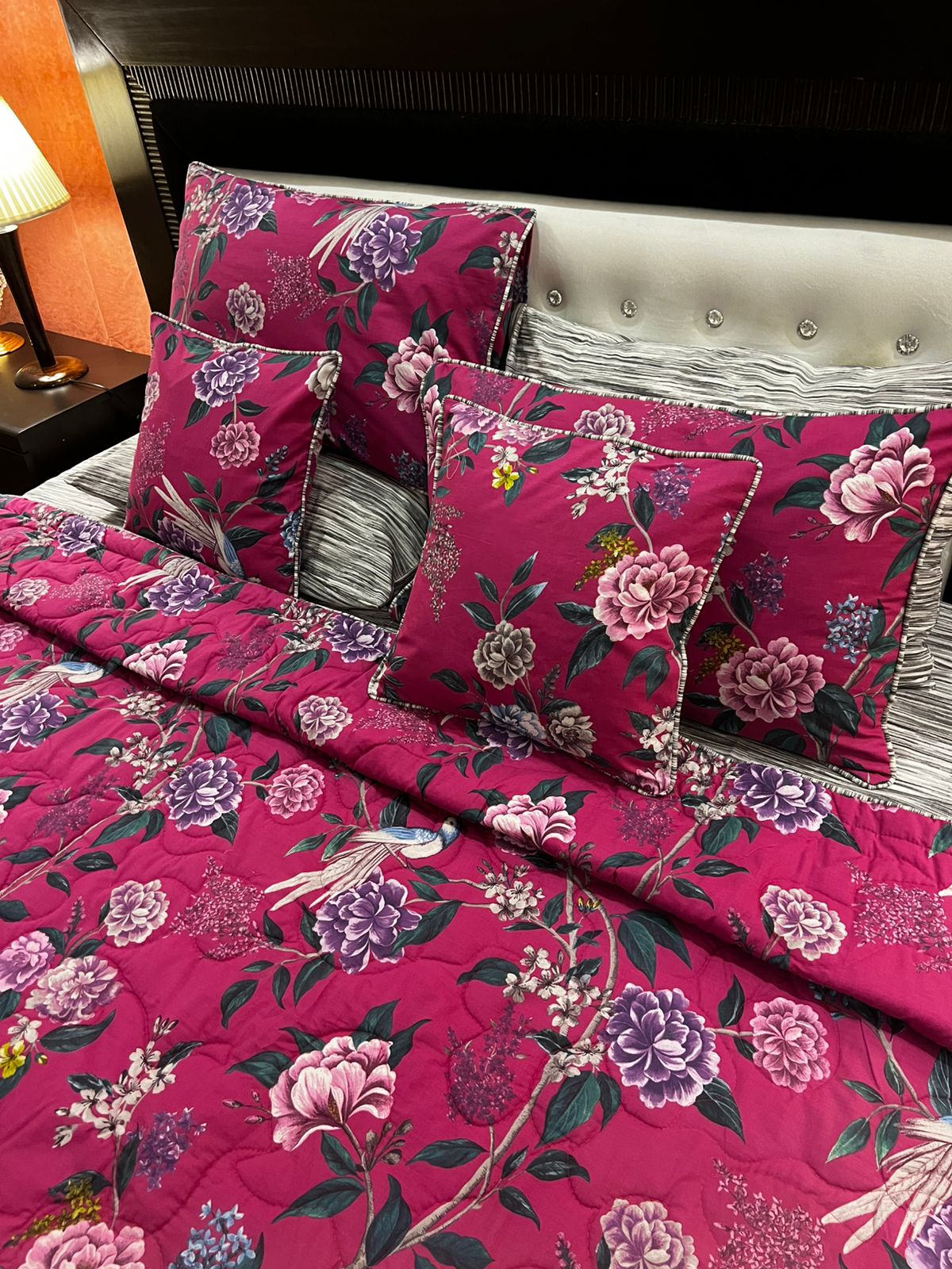 IV682 Cotton Comforter Set - Light Filling