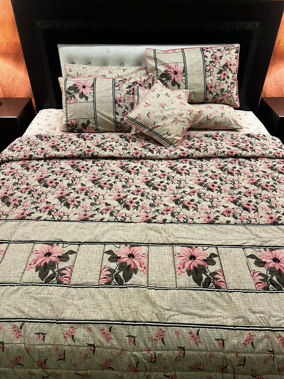 IV650 Cotton Comforter Set - Light Filling