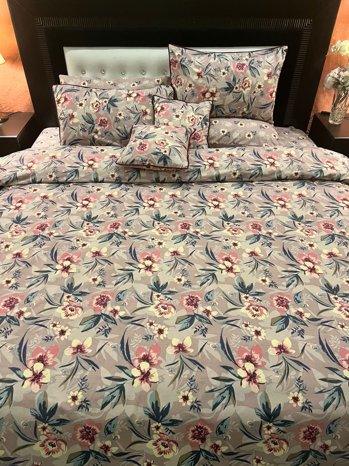 IV706 Cotton Duvet cover Set - Without Filling
