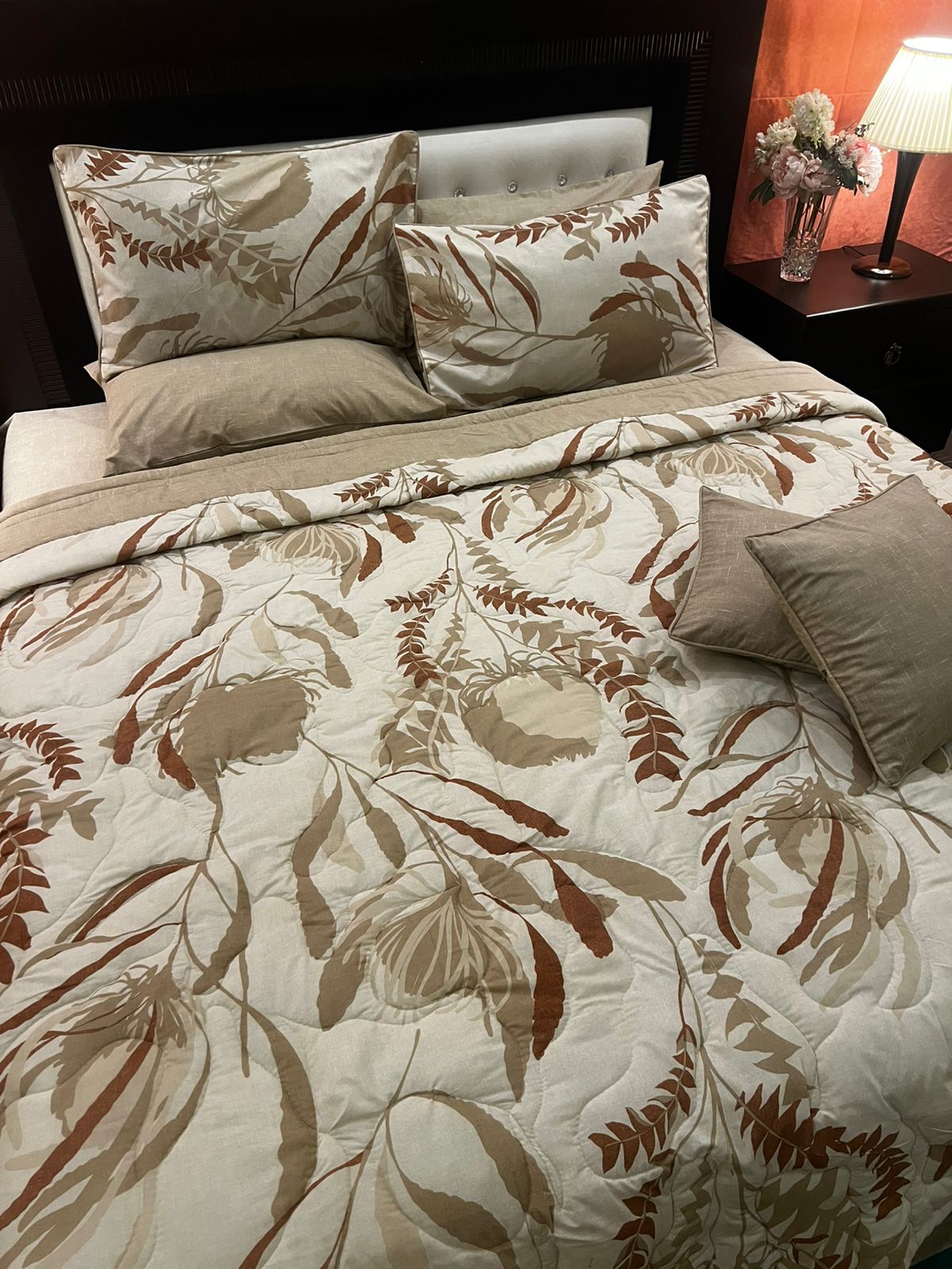 IV635 Cotton Duvet Cover Set - Without Filling