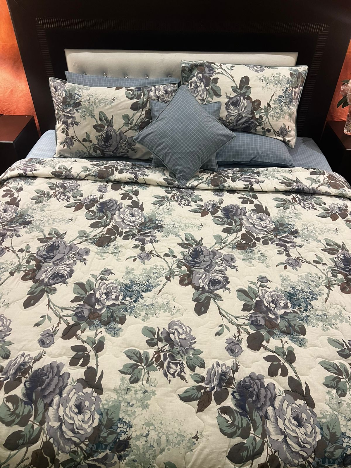 IV653 Cotton Duvet Cover Set - Without Filling