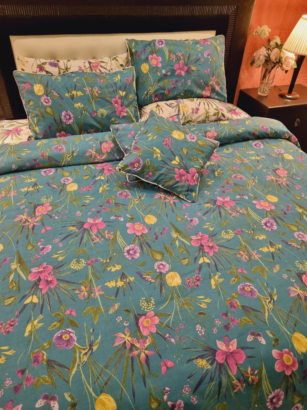 IV691 Cotton Duvet Cover Set - Without Filling