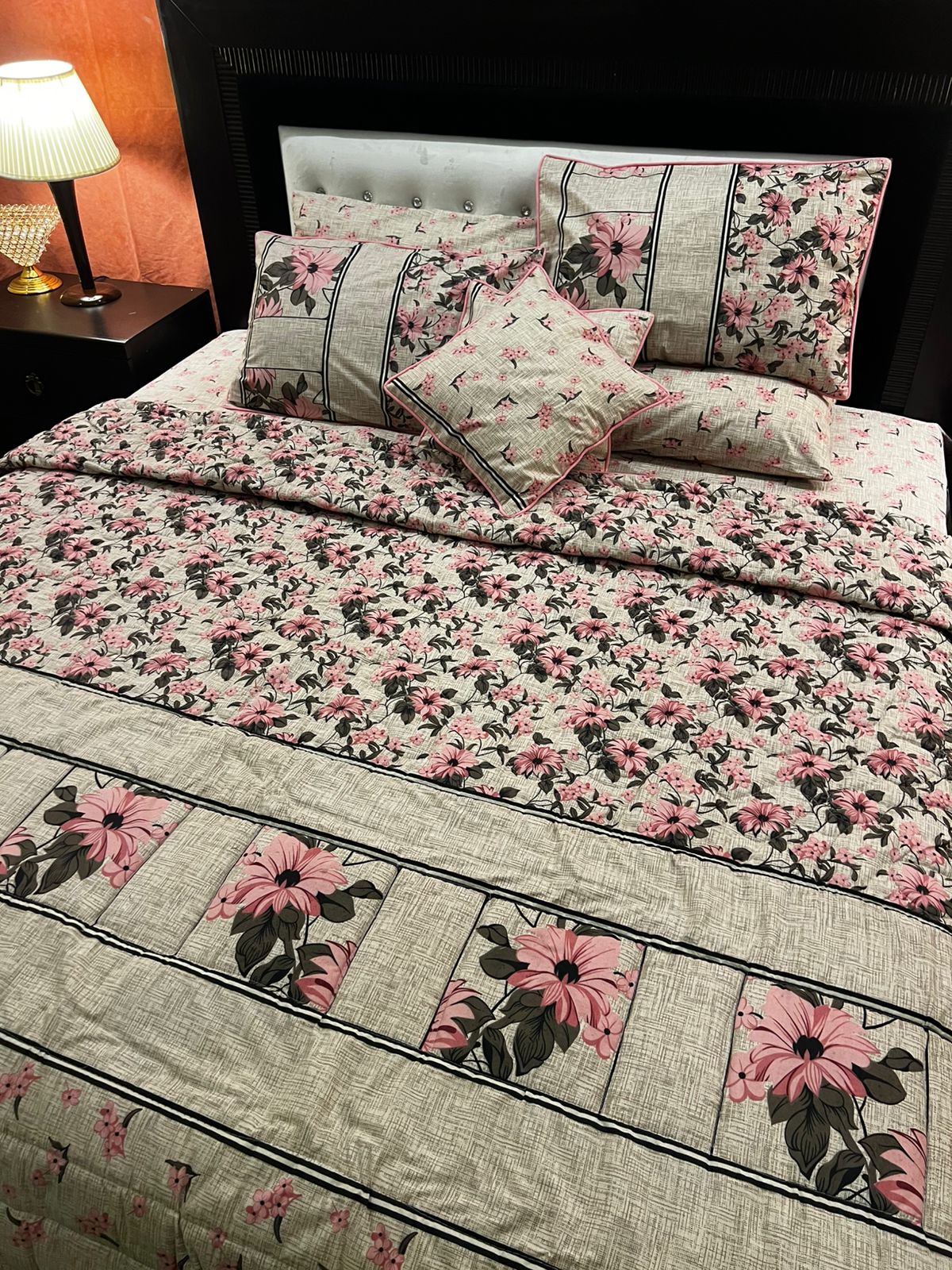 IV650 Cotton Comforter Set - Light Filling