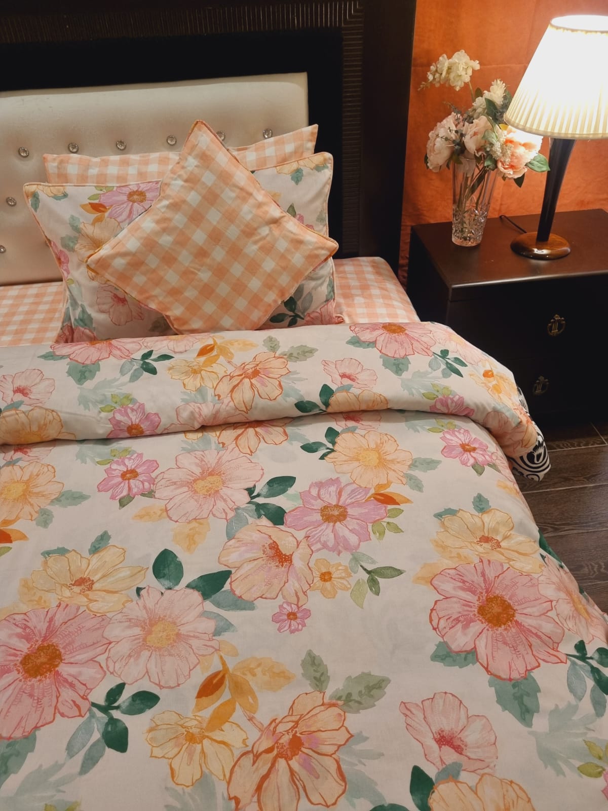 IV692 Percale Cotton Duvet Cover Set - Without Filling