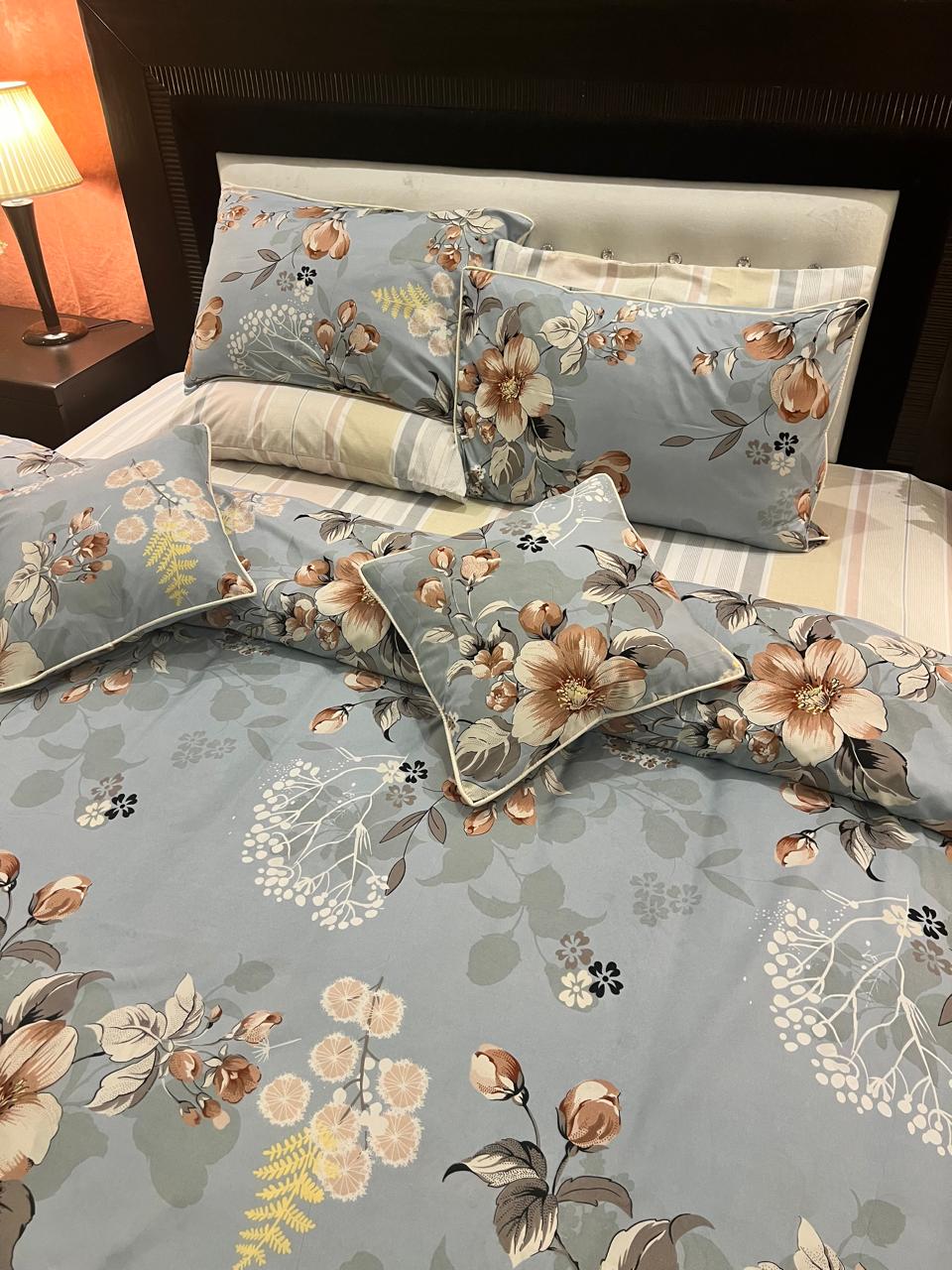 IV709 Cotton Duvet Cover Set - Without Filling