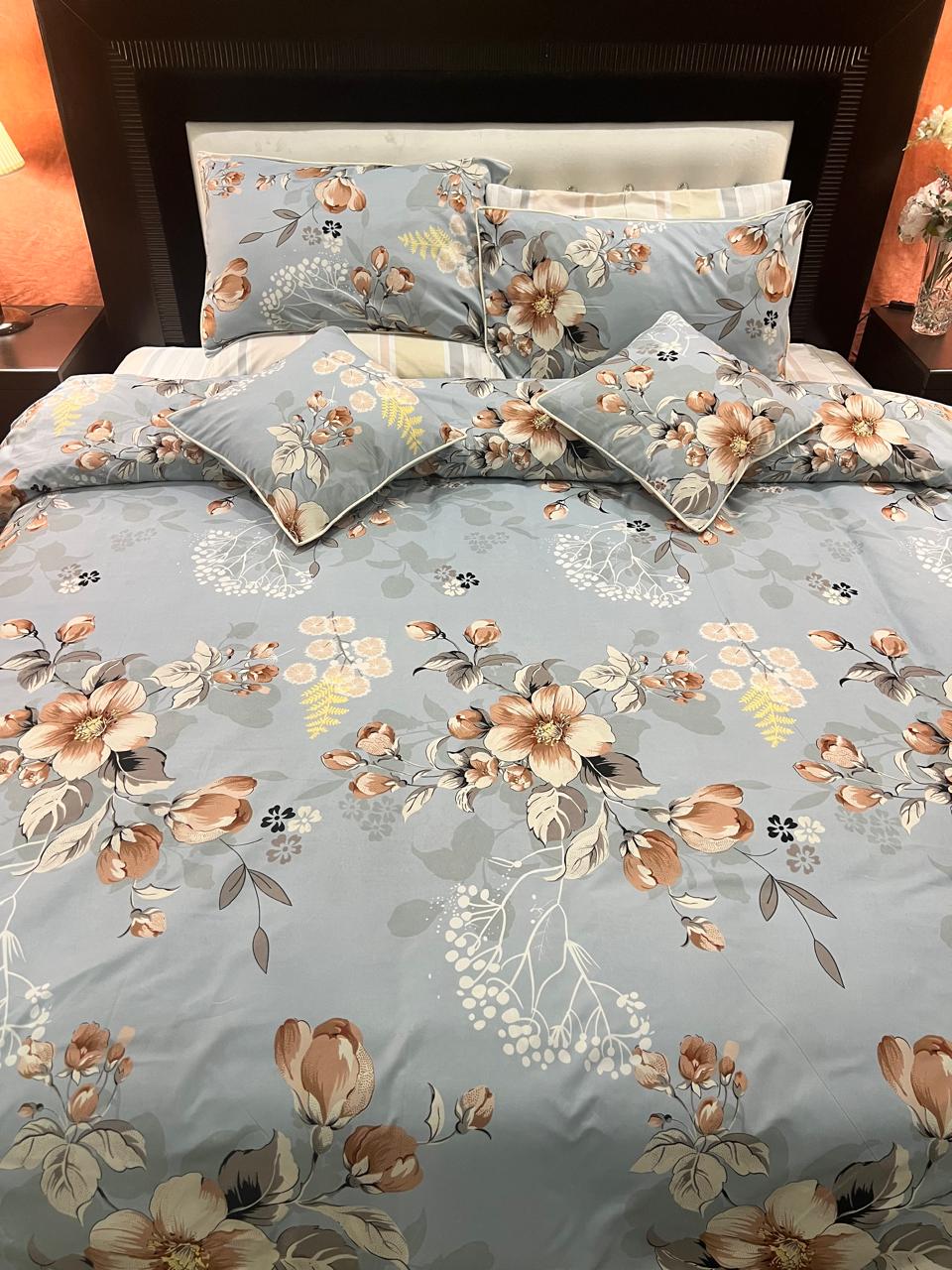 IV709 Cotton Duvet Cover Set - Without Filling