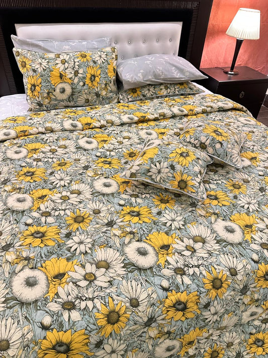 IV545 Cotton Comforter Set - Light Filling