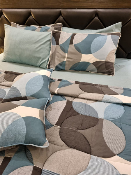 IV328 Cotton Comforter Set - Light Filling