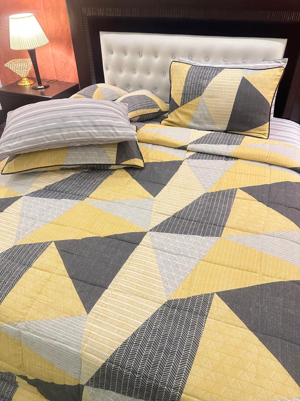 IV553 Cotton Comforter Set - Light Filling