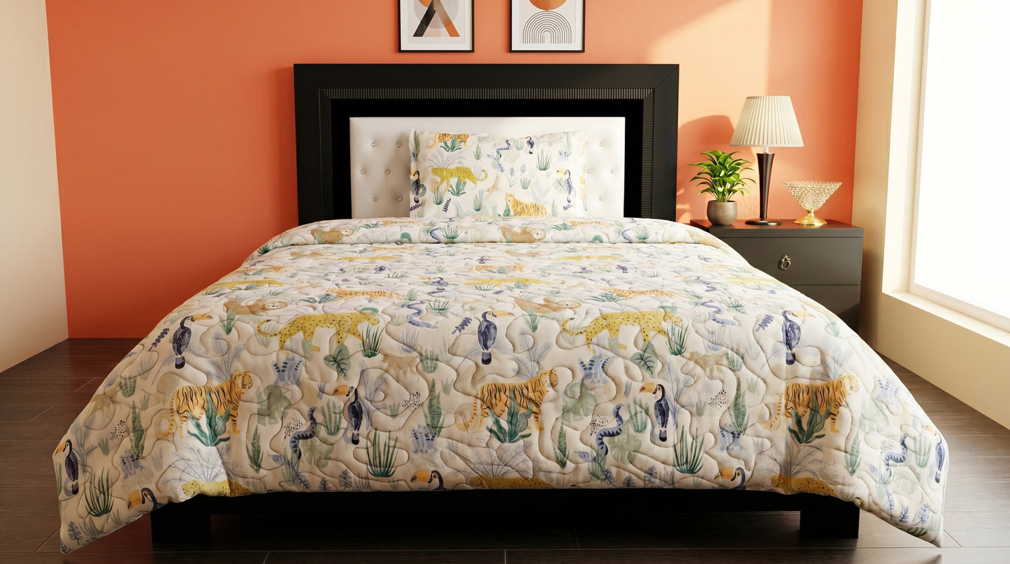 IVK05 Cotton Single Size Comforter Set