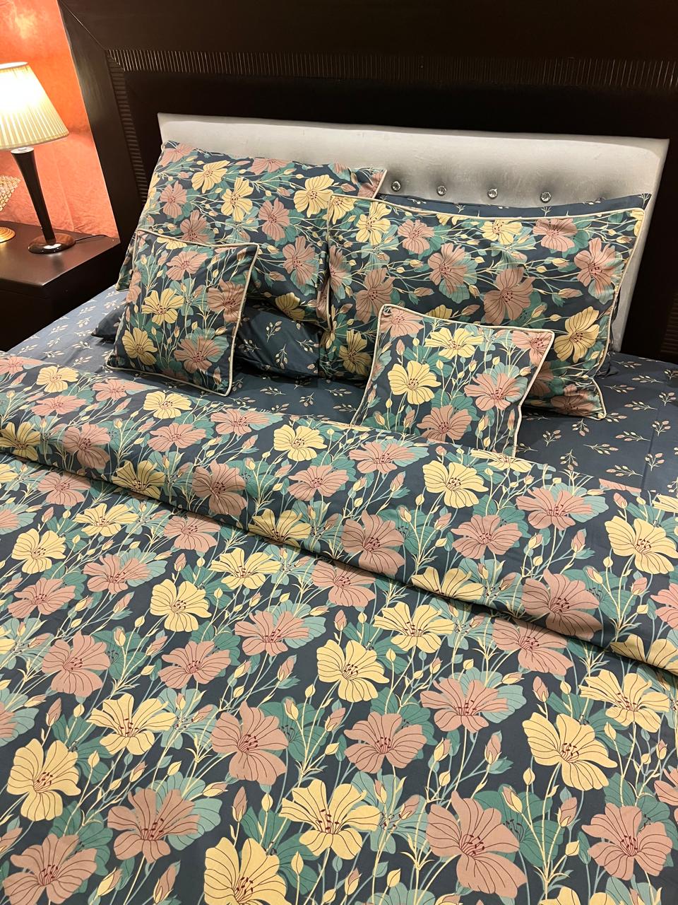 IV708 Cotton Duvet Cover Set - Without Filling