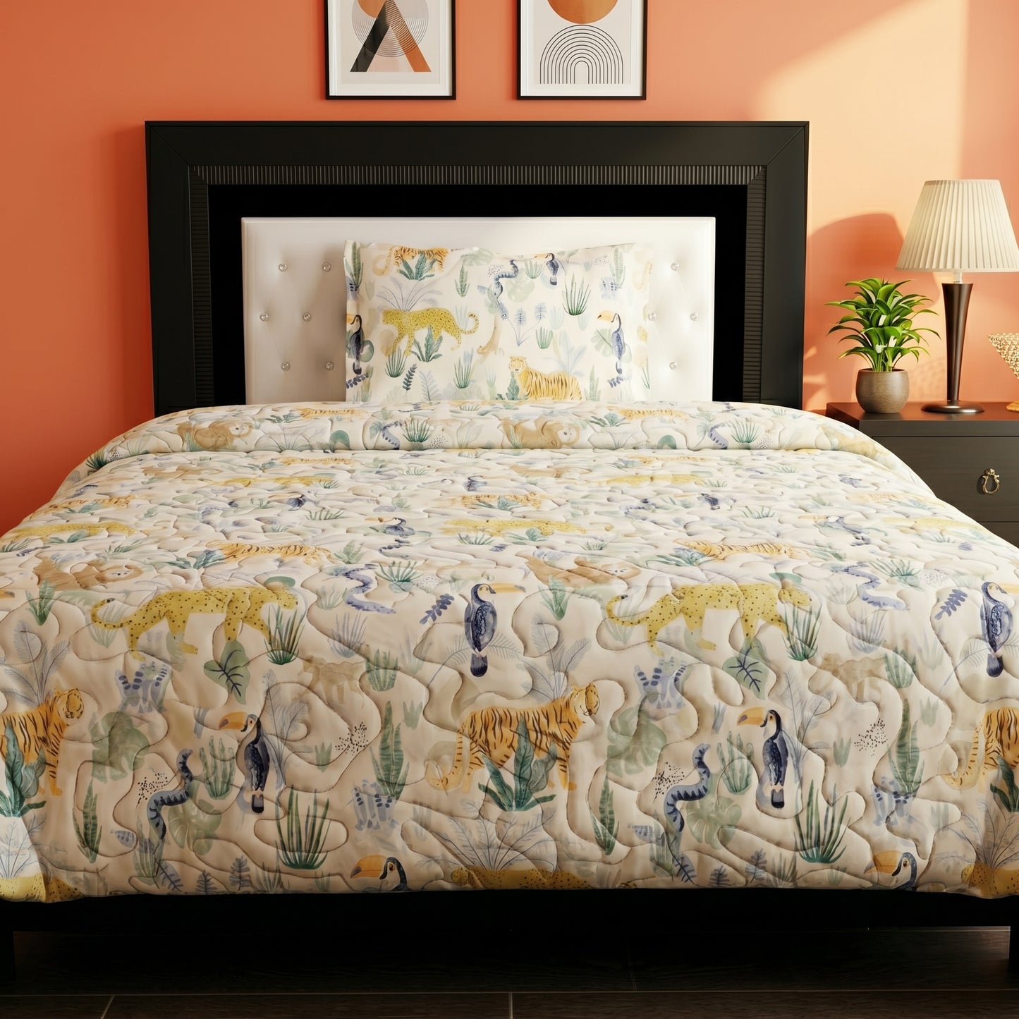 IVK05 Cotton Single Size Comforter Set
