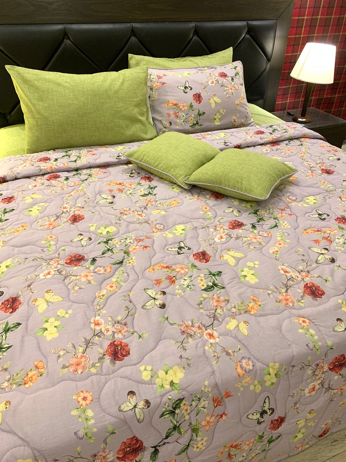 IV217 Cotton comforter Set - Light Filling