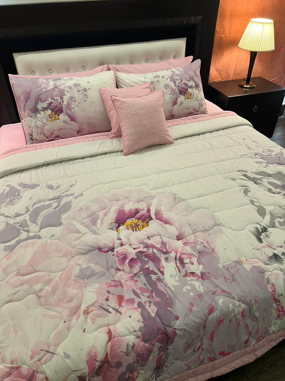 IV615 Cotton Comforter Set - Light Filling