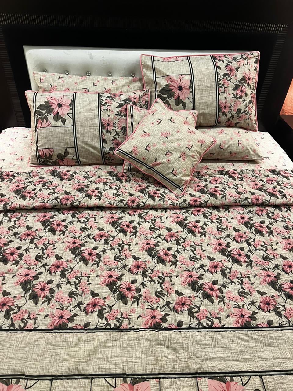 IV650 Cotton Comforter Set - Light Filling