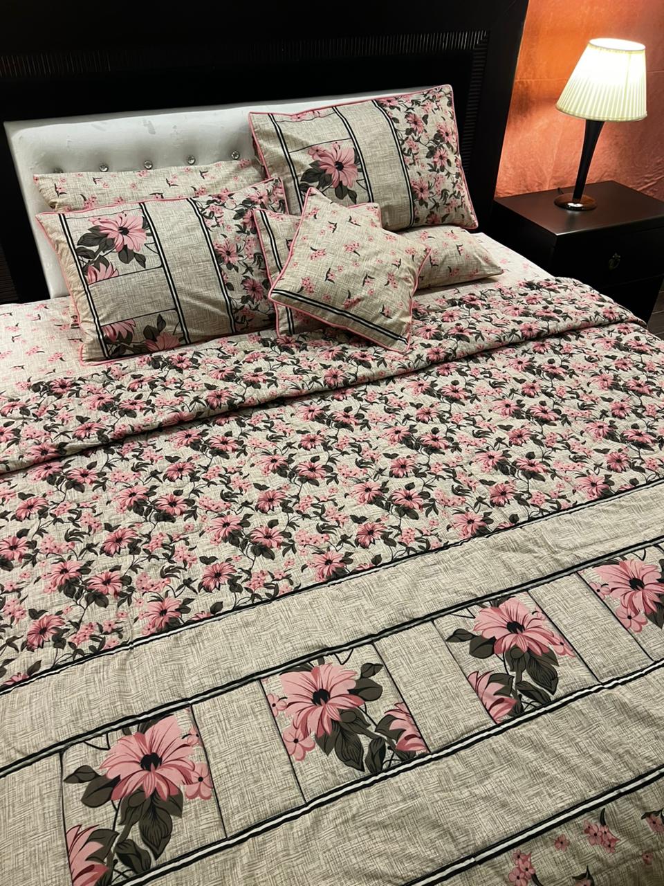 IV650 Cotton Comforter Set - Light Filling