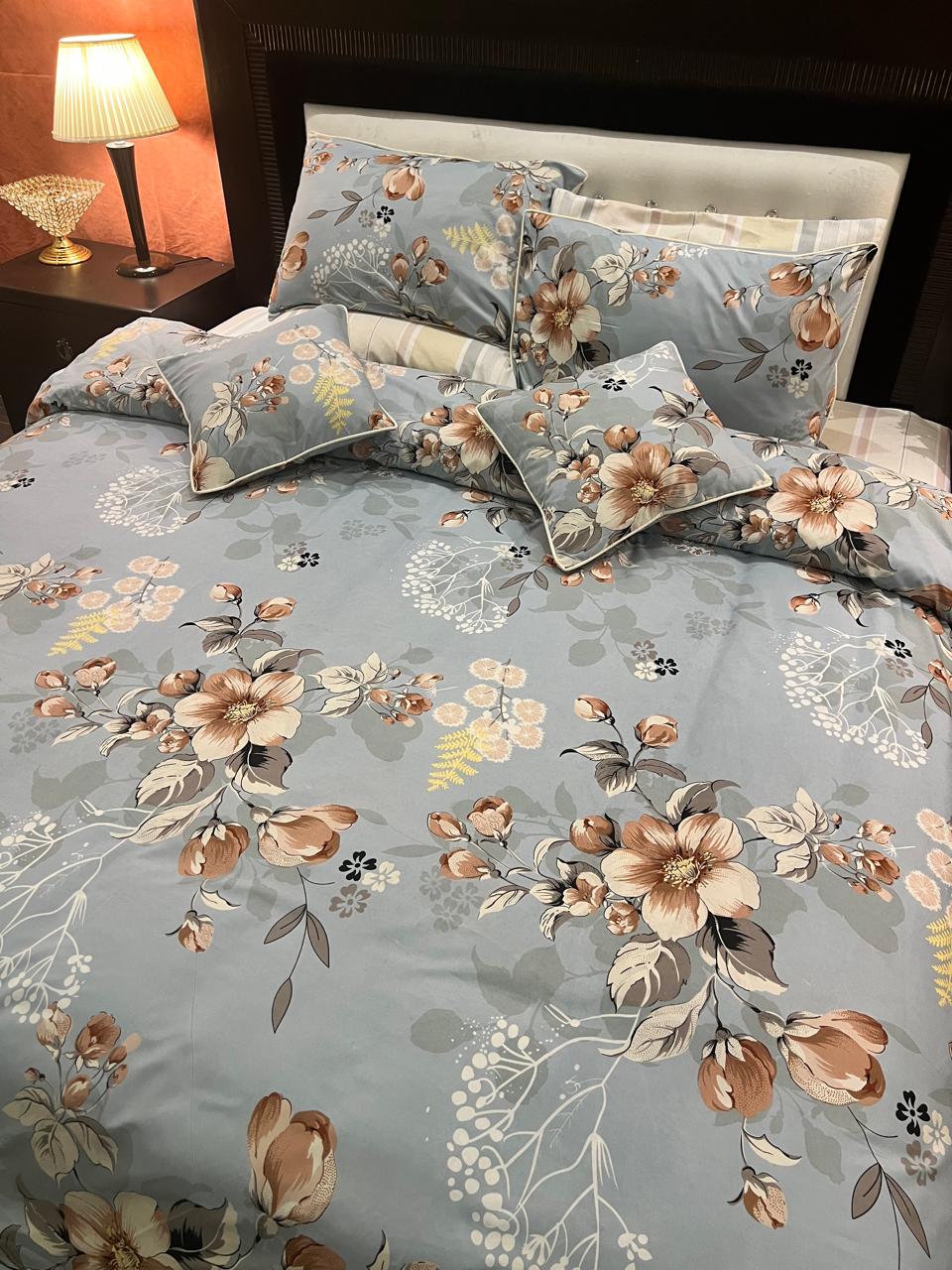 IV709 Cotton Duvet Cover Set - Without Filling