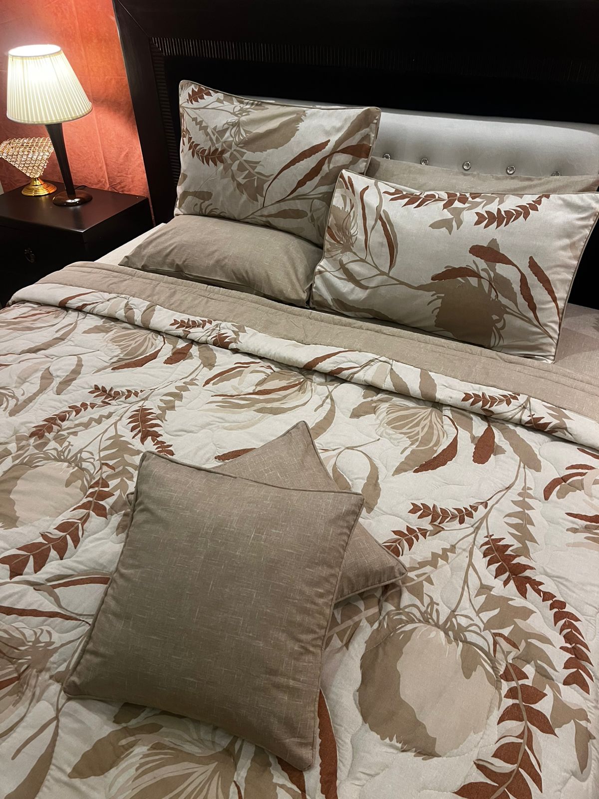 IV635 Cotton Duvet Cover Set - Without Filling