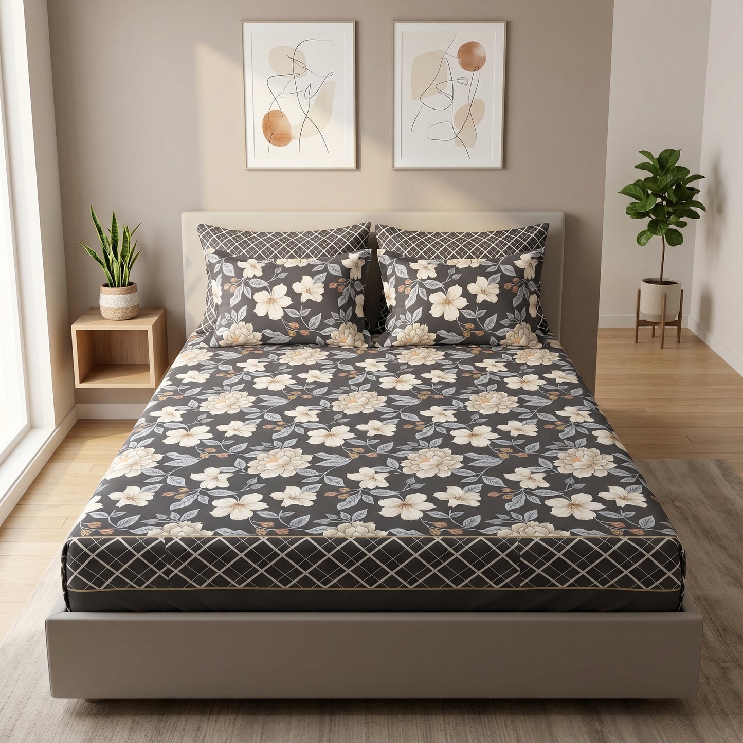 IVS891 Cotton Bed Sheet Set