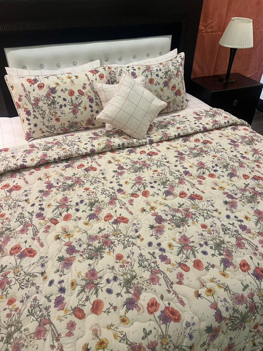IV604 Cotton Duvet Cover Set - Without Filling