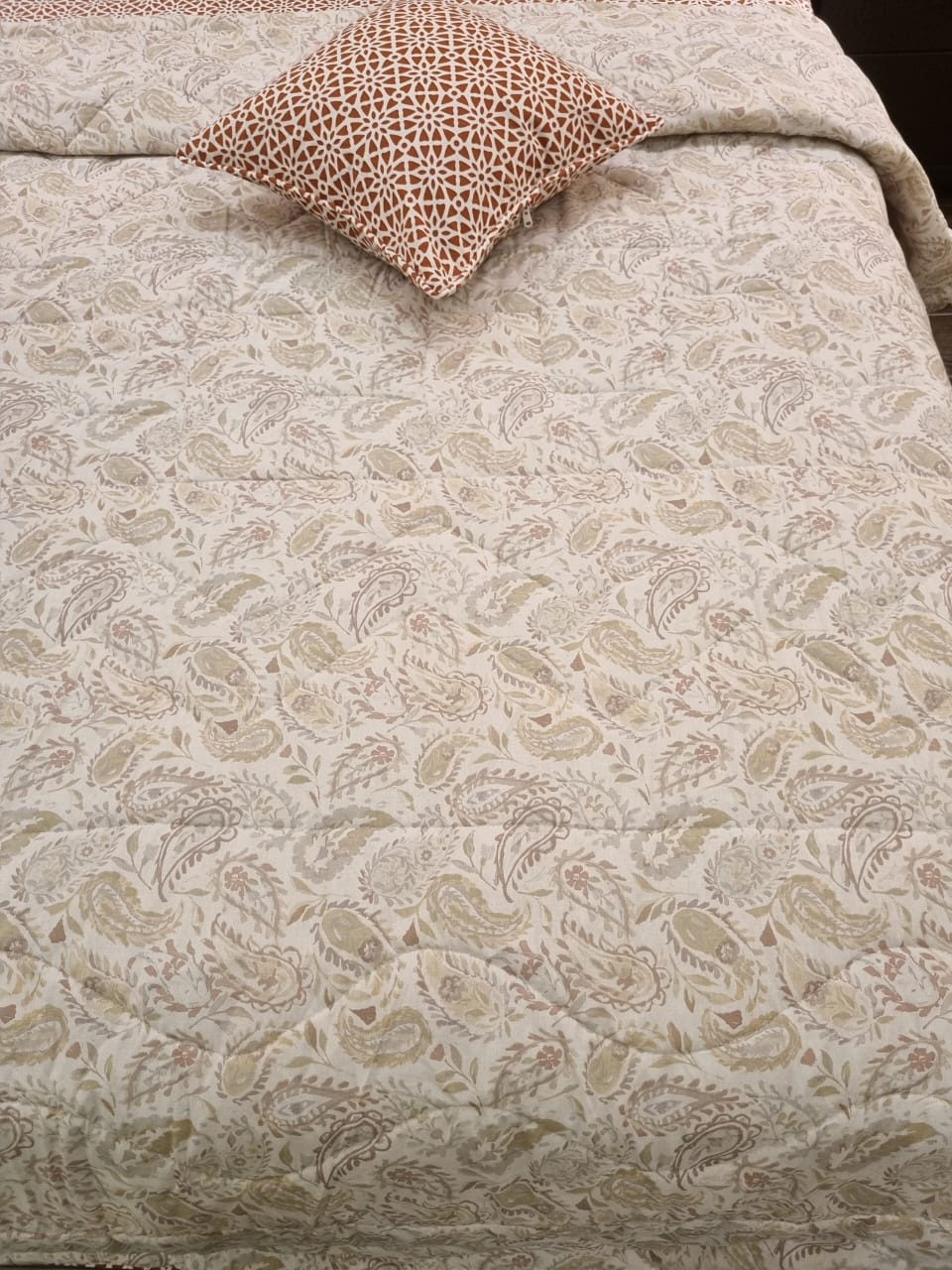 IV528 Cotton Duvet Cover Set - Without Filling