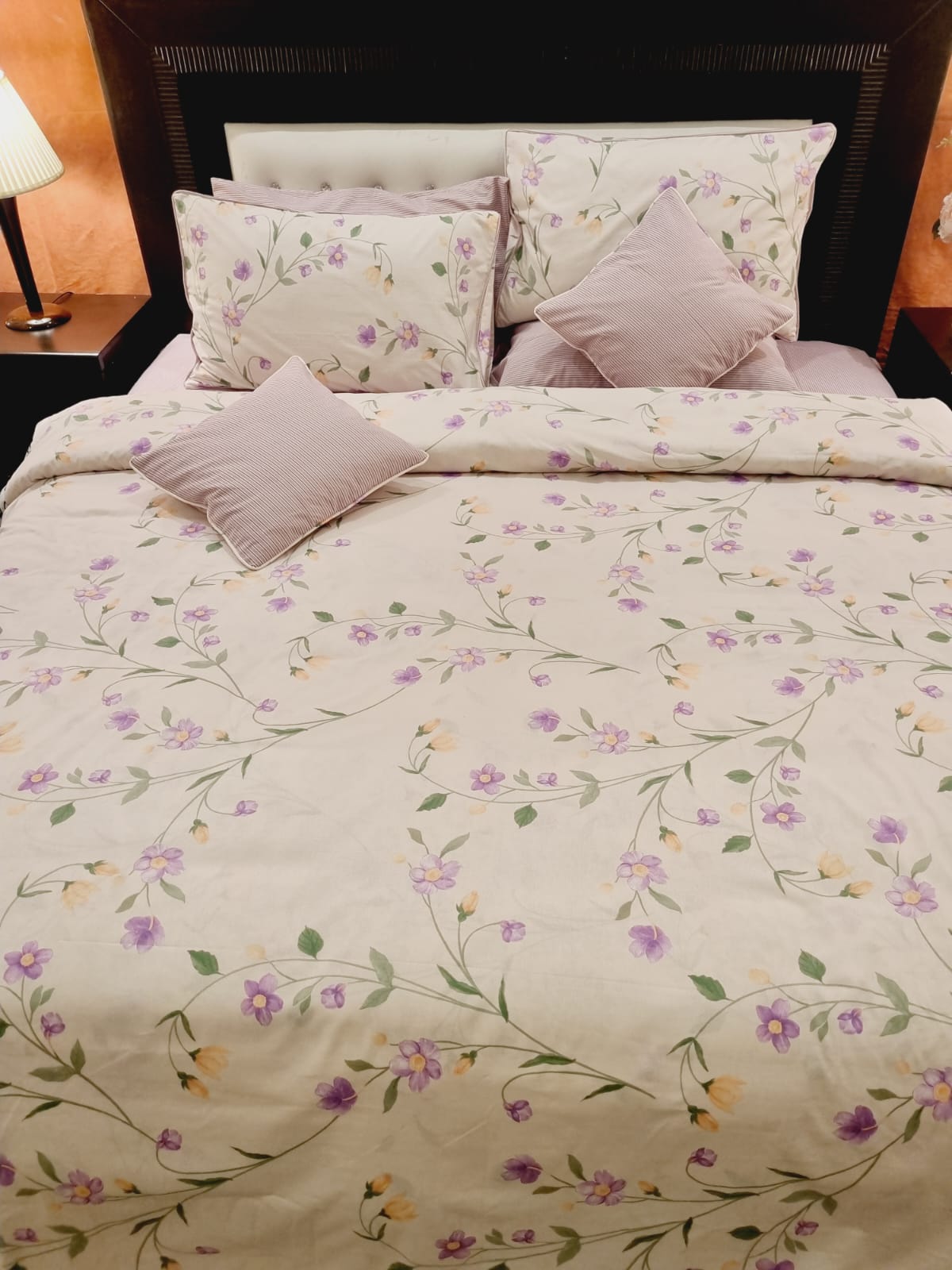IV690 Cotton Duvet Cover Set - Without Filling