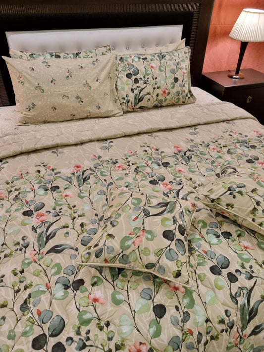 IV514 Cotton Comforter Set - Light Filling