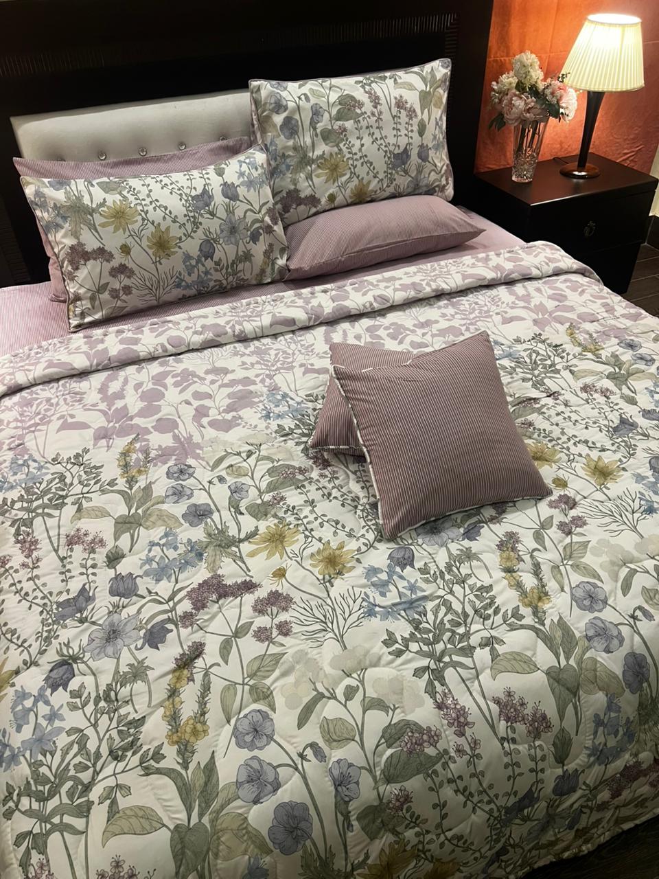 IV636 Cotton Duvet Cover Set - Without Filling