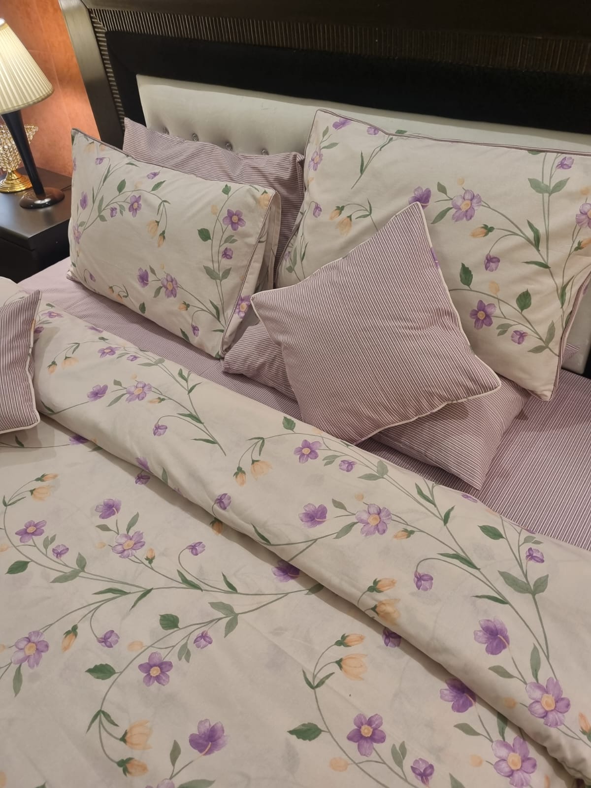 IV690 Cotton Duvet Cover Set - Without Filling