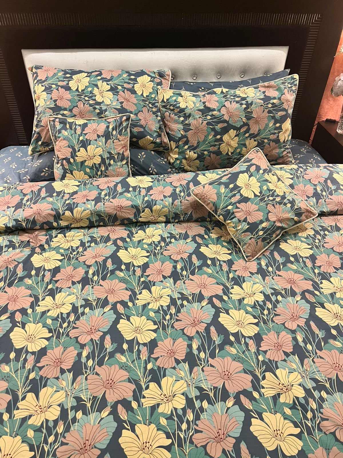IV708 Cotton Duvet Cover Set - Without Filling
