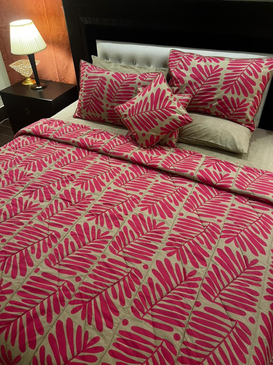 IV657 Cotton Comforter Set - Light Filling