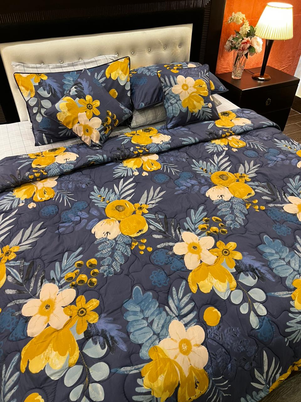 IV674 Cotton Comforter Set - Light Filling