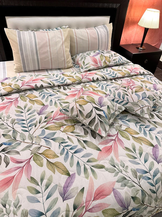 IV534 Cotton Comforter Set - Light Filling