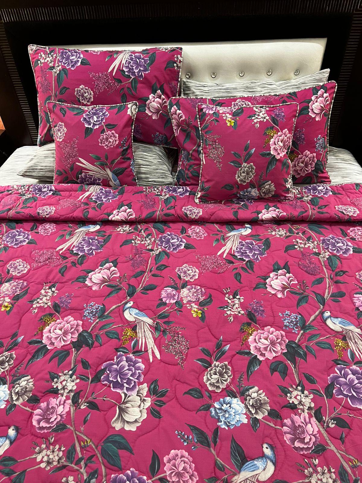 IV682 Cotton Comforter Set - Light Filling